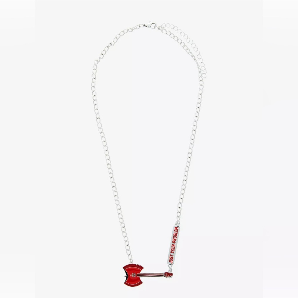Adventure Time Marceline‎ Bass Guitar Necklace Hot Topic - Picture 2 of 3